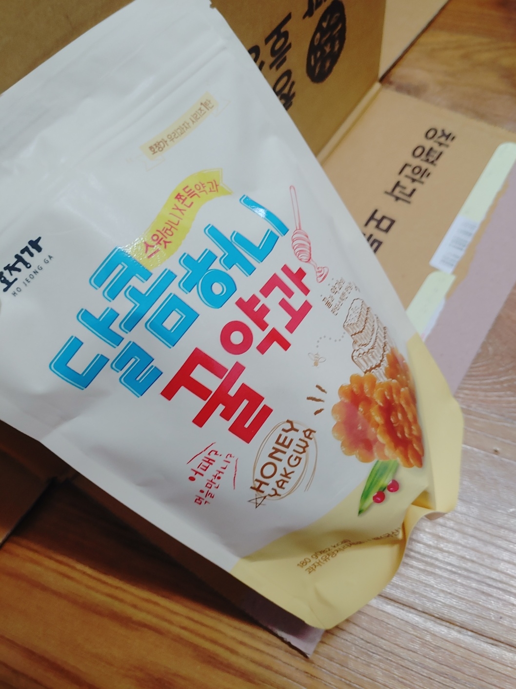 [6차산업] 호정식품 달콤허니 꿀약과(180g)