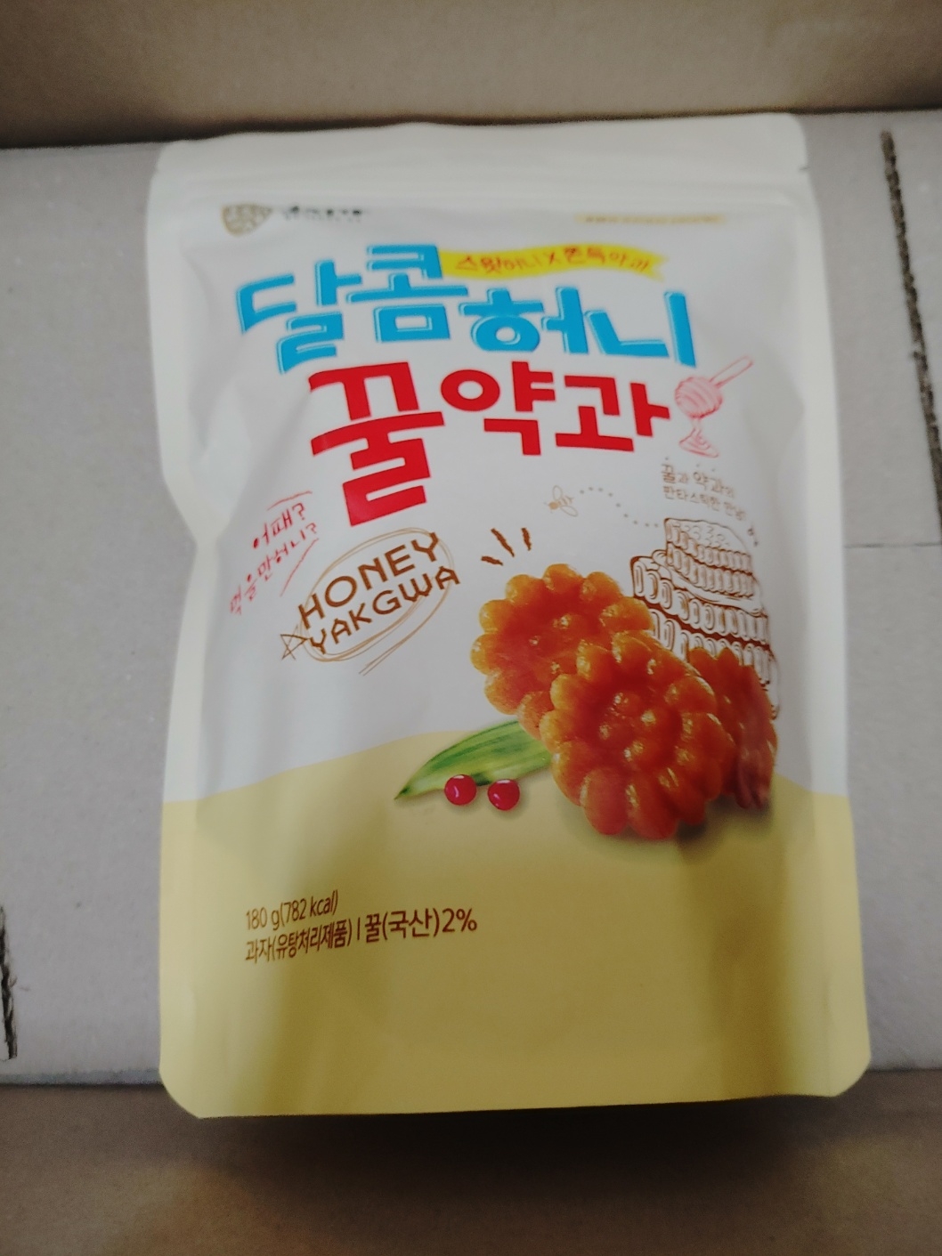 [6차산업] 호정식품 달콤허니 꿀약과(180g)