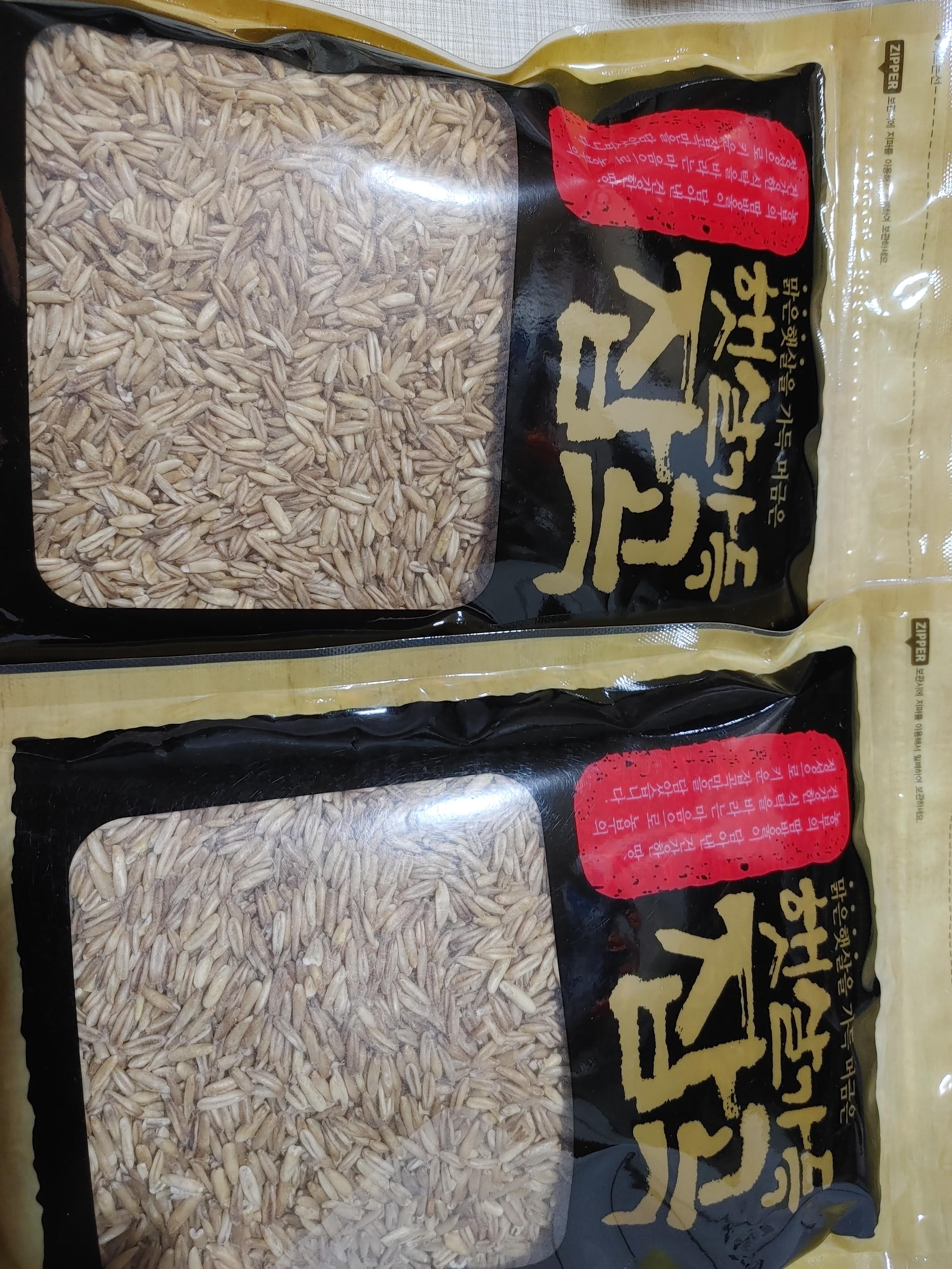(해남미소) (유)두레 2023년산 쌀귀리 1.6kg (800g*2)