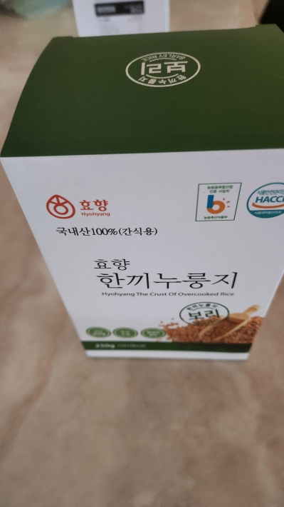 (효향) 건강한 간식 한끼누룽지 단품 (현미/보리/귀리/도라지) 각 250g