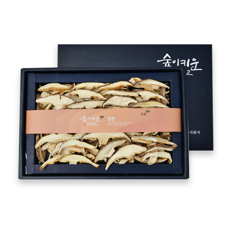 [농식품바우처] (남도드림) 장흥표고버섯 표고절편 선물세트 2호 (200g)