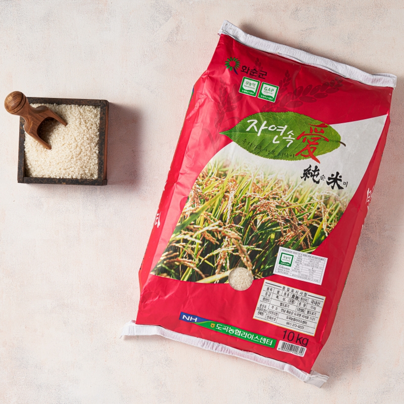 (도곡로컬푸드직매장) 전남 10대 브랜드 무농약쌀 자연속애 순미 10kg