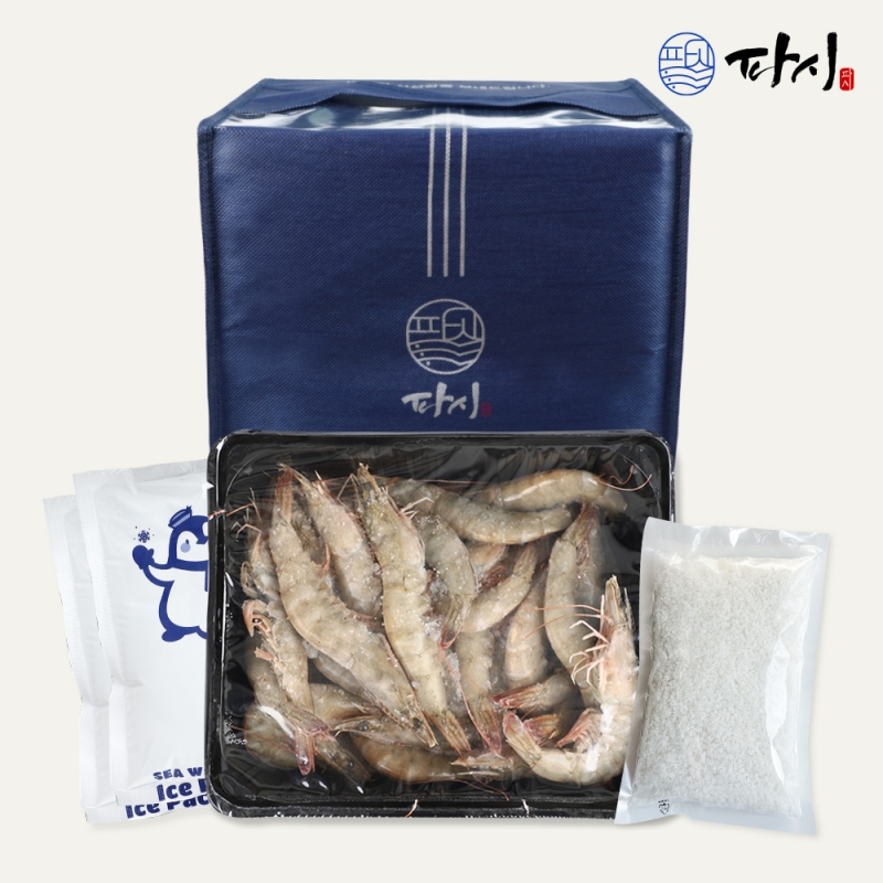 [선물관] (더 파시) 신선 급냉 흰다리새우 1kg