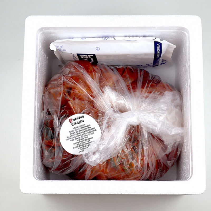 (여수정아식품) 아삭아삭 국내산 알타리김치 1kg
